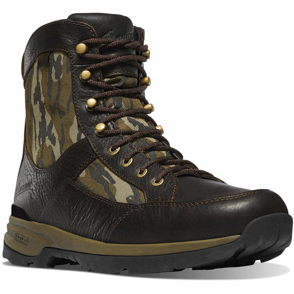 Danner Mens Recurve Hunting Boots Black/Camo - PFY378592